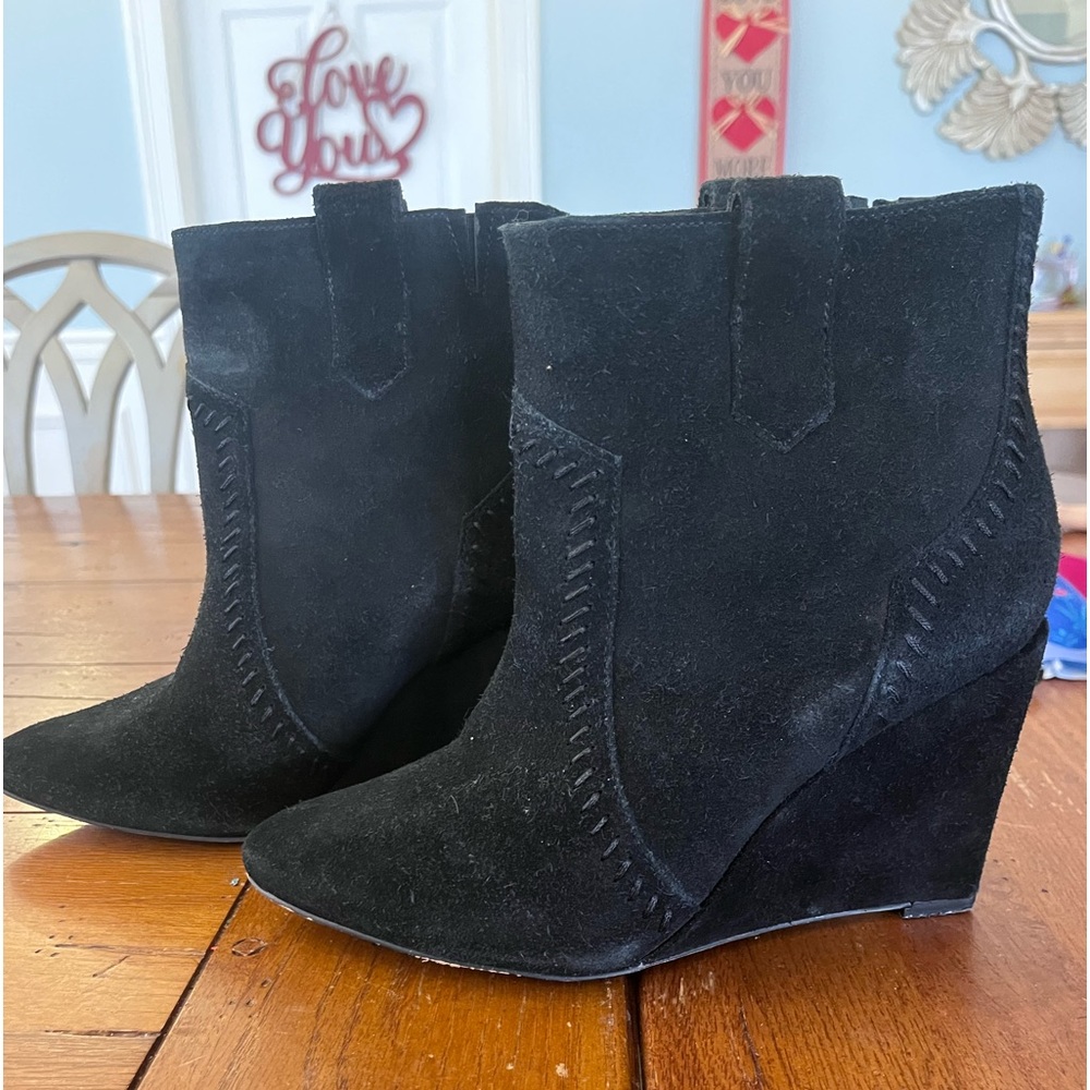 Rebecca Minkoff wedge ankle boots